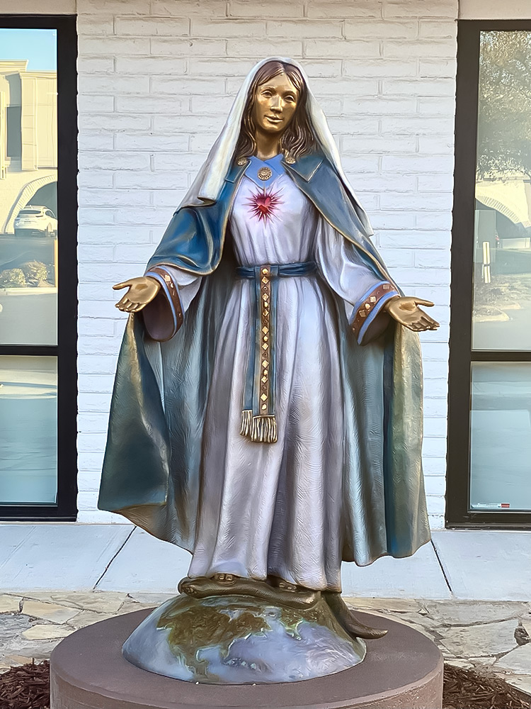 Our Lady of Mercy, St. Teresa of Calcutta Campus, Catholic Charities — Digitally Scanned, available in a variety of sizes.