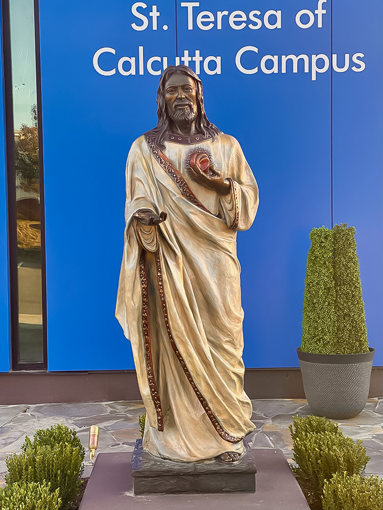 Sacred Heart of Christ, St. Teresa of Calcutta Campus, Catholic Charities — Digitally scanned, available in a variety of sizes.